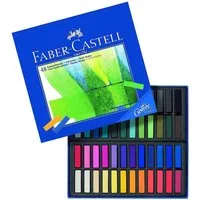 Faber-Castell Maltuch Softpastellkreide Creative Studion Mini 48 Farben sortiert im Kartonet
