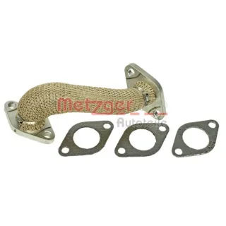 Metzger Rohrleitung f?r AGR-Ventil unten Audi A4 A6 A8 Skoda Superb VW Passat 0892653