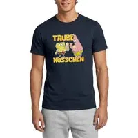 Spreadshirt T-Shirt SpongeBob Schwammkopf Taube Nüsschen Patrick Eis Männer T-Shirt (1-tlg)