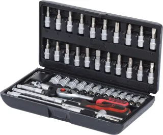 KS Tools 1/4" Steckschlüssel-Satz, 46-tlg - 911.0646