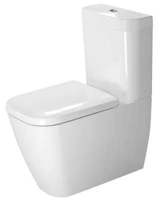 Duravit Happy D.2 Stand WC für Kombination Weiß Hochglanz 630 mm - 21340900001 21340900001
