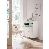 Schildmeyer Schreibtisch Serie 500, Sekretär, Made in Germany, B: 65 cm, Solide Verarbeitung - Dieses Produkt ist in Deutschland gefertigt