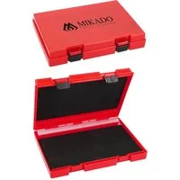 MIKADO Total Fishing Kunstköder Spoon Box von MIKADO - Kiste - Kunstköder - Angeln - Raubfisch, (1-St), Farbige Box mit Logo