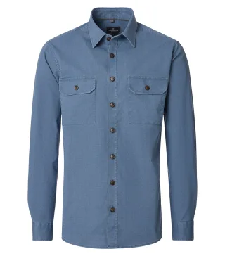 CASAMODA - Hemdjacke blau - Gr. - XL