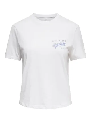 ONLY - T-Shirt - Onldina weiß - Gr. - XL