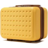 British Traveller Hartschalen-Trolley Hartschalenkoffer 100% ABS mit 4 Rollen & TSA-Schloss -Reisefreundlich
