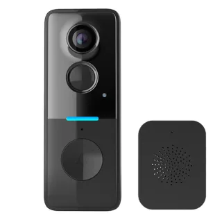WF015 Tuya Smart WiFi Video Doorbell 720P HD Security Camera Support Two Way Audio PIR Motion Detect Night Vision Waterp