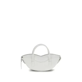 Fiorucci Weiße Kalbsleder Bos Taurus Schultertasche