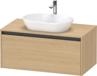 Duravit Ketho.2 Konsolenwaschtischunterbau wandhängend Natur Eiche Matt 1000x550x459 mm - K248860303 K24886030300000
