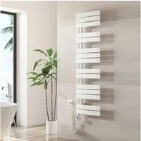 MEYKOERS Elektrischer Badheizkörper Elektro Handtuchtrockner Mit Thermostat Höhe:140cm, Breite: 40/50/60cm