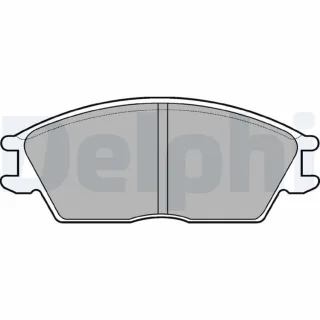 Delphi Bremsbel?ge vorne Hyundai Pony S 1,5