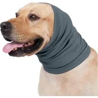 Ledander Hundekostüm Beruhigende Ohrenschützer für Hunde - Lärmschutz, Stirnband zur, Angstlinderung, Geräuschunterdrückung für Feuerwerk,Fellpflegehilfe