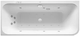 Duravit Happy D.2 Plus Whirlwanne Weiß / Graphit Supermatt 1800x800 mm - 760449800CP1000 760449800CP1000