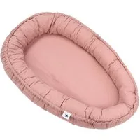 Julius Zöllner Kuschelnest NIDO, Musselin dusty rose, Made in Germany