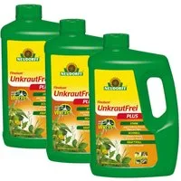 Neudorff Unkrautbekämpfungsmittel Finalsan UnkrautFrei Plus 3x 2 Liter, 6000 ml