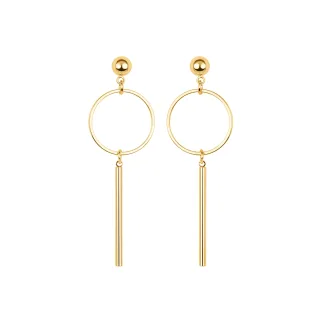 Luxenter-Ohrringe aus 18-karätigem Gelbgold