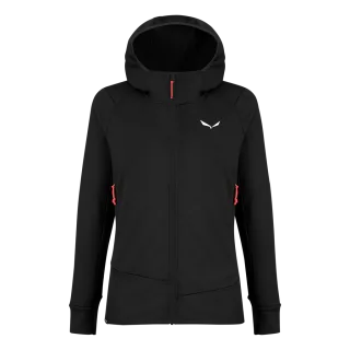 SALEWA - Puez Polarlite Kapuzenjacke Damen - Schwarz (Gr.40)