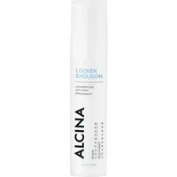 ALCINA Leave-in Pflege Locken Emulsion (100 ml) Lockenpflege mit Antifrizz und Sprungkraft, Packung, reichhaltig