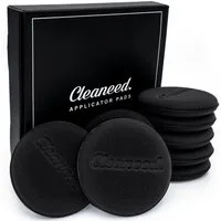 Cleaneed Autowaschbürste Applikator Pads fürs Auto – Universal Einsatzbar, Ideal zur Auto Politur und Wachs, Lederpflege, Innenraum Schwamm, Polierpad, Applikationsschwamm, (8-tlg), Universal Einsatzbar Applikator Pad