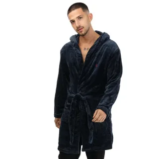 Farah - Morgenmantel für Herren, Polyester (Marine)
