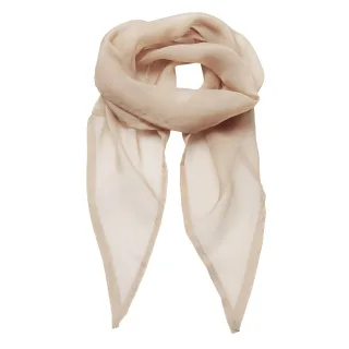 Premier Damen Chiffon-Schal / Chiffon-Halstuch (Natur)