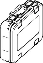 Tece flex RazFaz Werkzeugkoffer ohne Inhalt, 720212 720212
