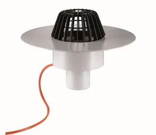 Dallmer Dachablauf 62 H PVC, beheizt, DN 70, 623140 623140