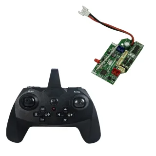 QF009 SU-35 Fighter Brushless Version RC Airplane Spare Parts Accessories 2.4GHz 4CH Receiver Board Remote Control