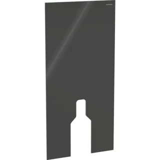 Geberit Frontverkleidung zu Monolith Sanitär- modul für Stand-WC 101cm Glas schwarz, 242382SJ1 242382SJ1