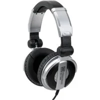 Pronomic KDJ-1000 DJ-Kopfhörer (Außenschallisolierung dynamischer Kopfhörer, 107 db SPL, 3,5 m Kabel, verstellbarer Kopfbügel, inkl. Adapter)