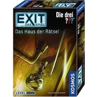 Kosmos Spiel EXIT, Die drei ???, Das Haus der Rätsel, Rätselspiel, Made in Germany