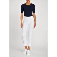 ROBELL Stoffhose Damen Style BELLA 7/8 Bengaline Sommerhose extrem bequem