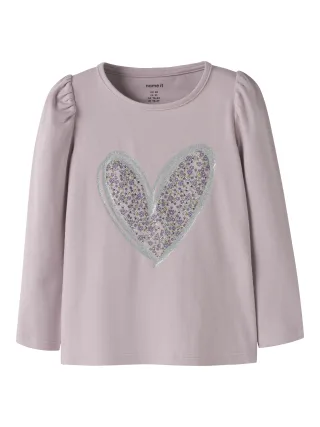 NAME IT - NMFTALLY LS TOP Dawn Pink - Gr. - 122/128
