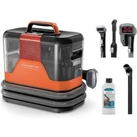 Rowenta Dampfreiniger Fleckenentferner IN7011 Clean It Hot & Cold, 1150 W, beutellos, PowerHeat 60 °C, 2,3 l/1,5 l Tanks, Auto‑Clean, rotierende ActivBrush