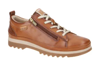 Pikolinos W3W-6979 VIGO Damenschuhe Braun Brandy Bequeme Schn?r-Halbschuhe