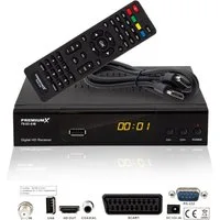 PremiumX HD 521 B FTA Digital SAT Receiver DVB-S2 HDMI SCART USB 12V FullHD SAT-Receiver