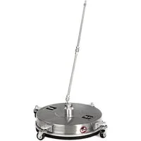 DeTec. Flächenreiniger 16.5 Zoll, 42cm für Hochdruckreiniger, Tellerwäscher, Zubehör, Profi Oberflächenreiniger für große Flächen und schnelle Reinigung