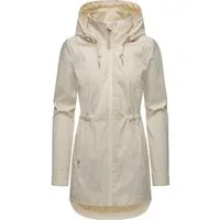 Ragwear Kurzmantel Dakkota B Übergangsjacke wasserdicht mit feiner Rillenstruktur