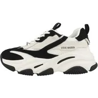 STEVE MADDEN Possession-E Damen Sneaker Turnschuhe, Sportschuhe, Freizeitschuhe, Halbschuhe, Schnürschuhe
