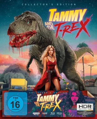 Tammy and the T-Rex - 4K UHD Special Edition + 3 Blu-rays inkl SchleFaZ-Version 40-seitiges Booklet Poster Artcards 4K-Abtastung vom Kameranegativ