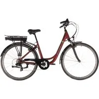 SAXONETTE E-Bike Cityrad ADVANCED SPORT, 3 Gang Shimano Alivio Schaltwerk, Kettenschaltung, Heckmotor, 374 Wh, (mit integr. Akku), Elektrofahrrad für Alltag und Einkauf