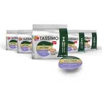 TASSIMO Kaffee Kapseln Jacobs Cappuccino Choco Schoko T Disc 5 x 10 Getränke, (Packung, 5er Pack)