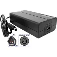 PowerSmart Batterie-Ladegerät (54.6V( 48V)  2A für Phylion JCEB480, Fischer Cortina Devron pedelec mit 3pin DZLM4820-N1)