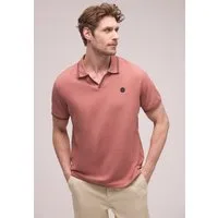 STREET ONE MEN Poloshirt im soften Baumwoll-Mix