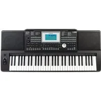 FAME Entertainer-Keyboard (G-3000 Homekeyboard mit 61 Tasten 128 Stimmen 737 Sounds 240 Styles 160 Songs Linearsequencer MIDI-Dateiwiedergabe Reverb Chorus Effekte 2x 40W Lautsprecher MIDI I/O Sustainpedal-Anschluss Audio Ein- und Ausgänge, Keyboards