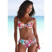 LASCANA Bügel-Bikini-Top Imani, mit sommerlichem Blätterprint
