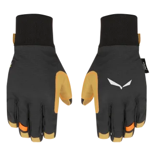SALEWA - Ortles Durastretch Merino Handschuhe Herren - Schwarz (Gr.7/S)