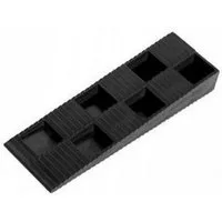 Verlegeset 1 Pack (20 Stück) Montage Keile SOLID schwarz, Fliesenverlegung Nivelliersystem Montagekeile