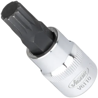 VIGOR Schraubendreher-Einsatz, 3/8 Zoll, Innen Vielzahn Profil XZN - V6109