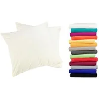 MOON Heimtextilien Kissenbezug / Seitenschläferkissenbezug 2er Pack MOON-Luxury Linon 100% Baumwolle, Linon